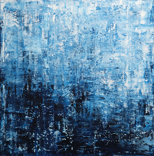 Ocean Blues par Behshad Arjomandi, Peinture en vente sur Singulart