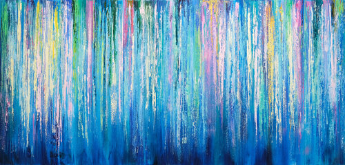 Spring Colored Melodies par Behshad Arjomandi, Peinture en vente sur Singulart