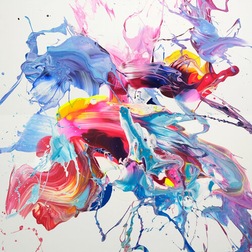 Dance of Emotions par Behshad Arjomandi, Peinture en vente sur Singulart