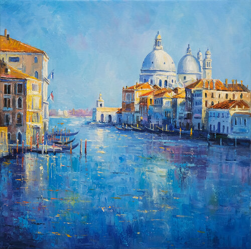 Venice Grand Canal di Behshad Arjomandi, Pittura in vendita su Singulart