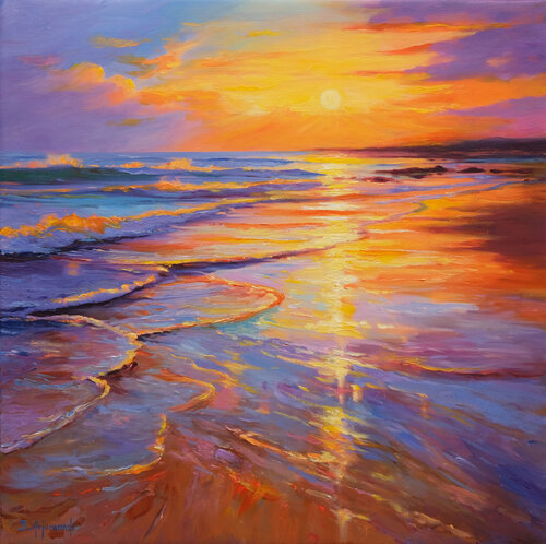 Emotional Sunset Seascape Behshad Arjomandi