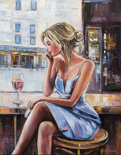 A Story in Paris par Behshad Arjomandi, Peinture en vente sur Singulart