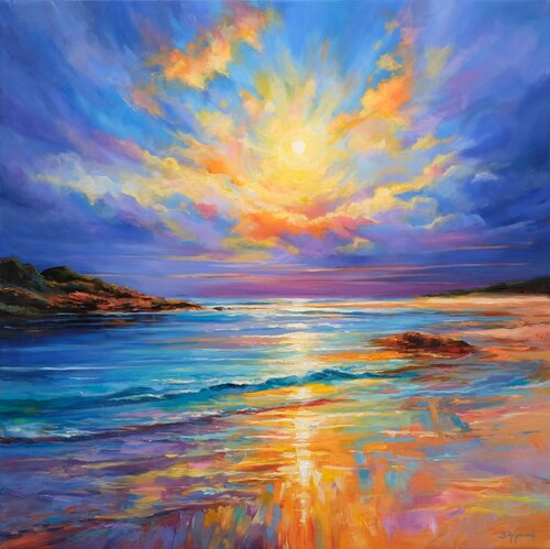 Symphony of Light par Behshad Arjomandi, Peinture en vente sur Singulart