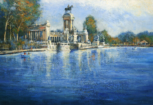 Retiro Park van Behshad Arjomandi, Schilderij te koop op Singulart