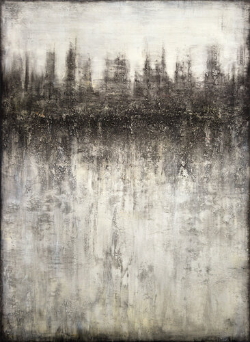 Abstract Cityscape II di Behshad Arjomandi, Pittura in vendita su Singulart