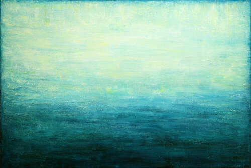 Abstract Ocean II van Behshad Arjomandi, Schilderij te koop op Singulart