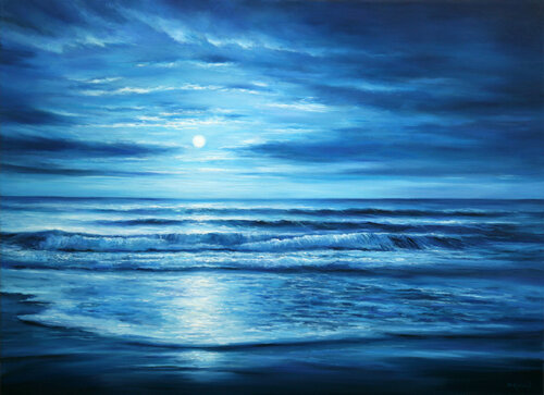Moonlight Dream di Behshad Arjomandi, Pittura in vendita su Singulart