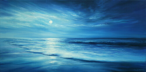 Moonlight Poem van Behshad Arjomandi, Schilderij te koop op Singulart