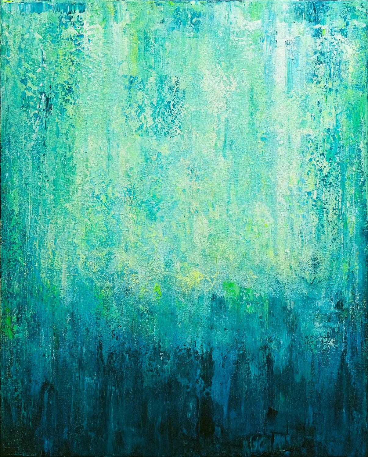 Turquoise Landscape IV Behshad Arjomandi