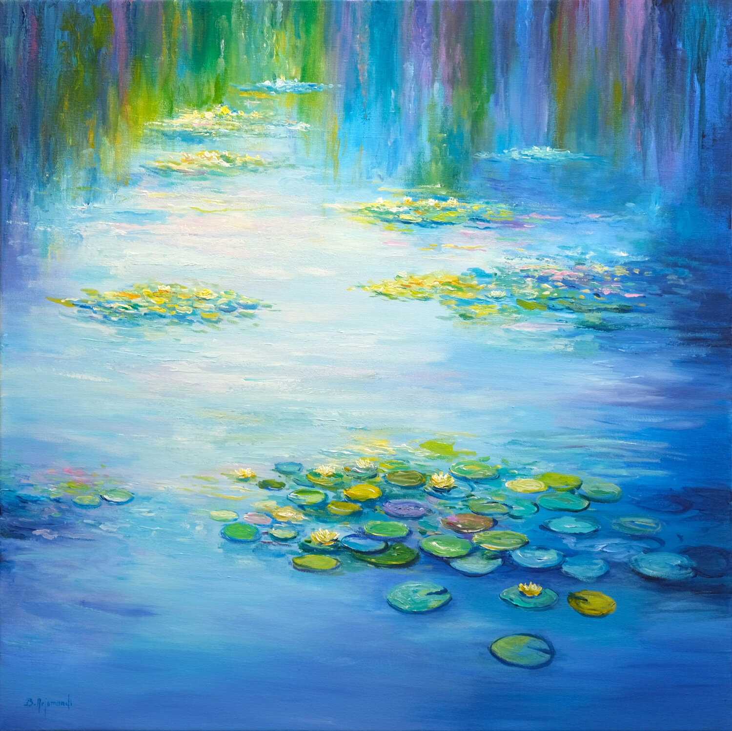 Water Lilies Pond Behshad Arjomandi