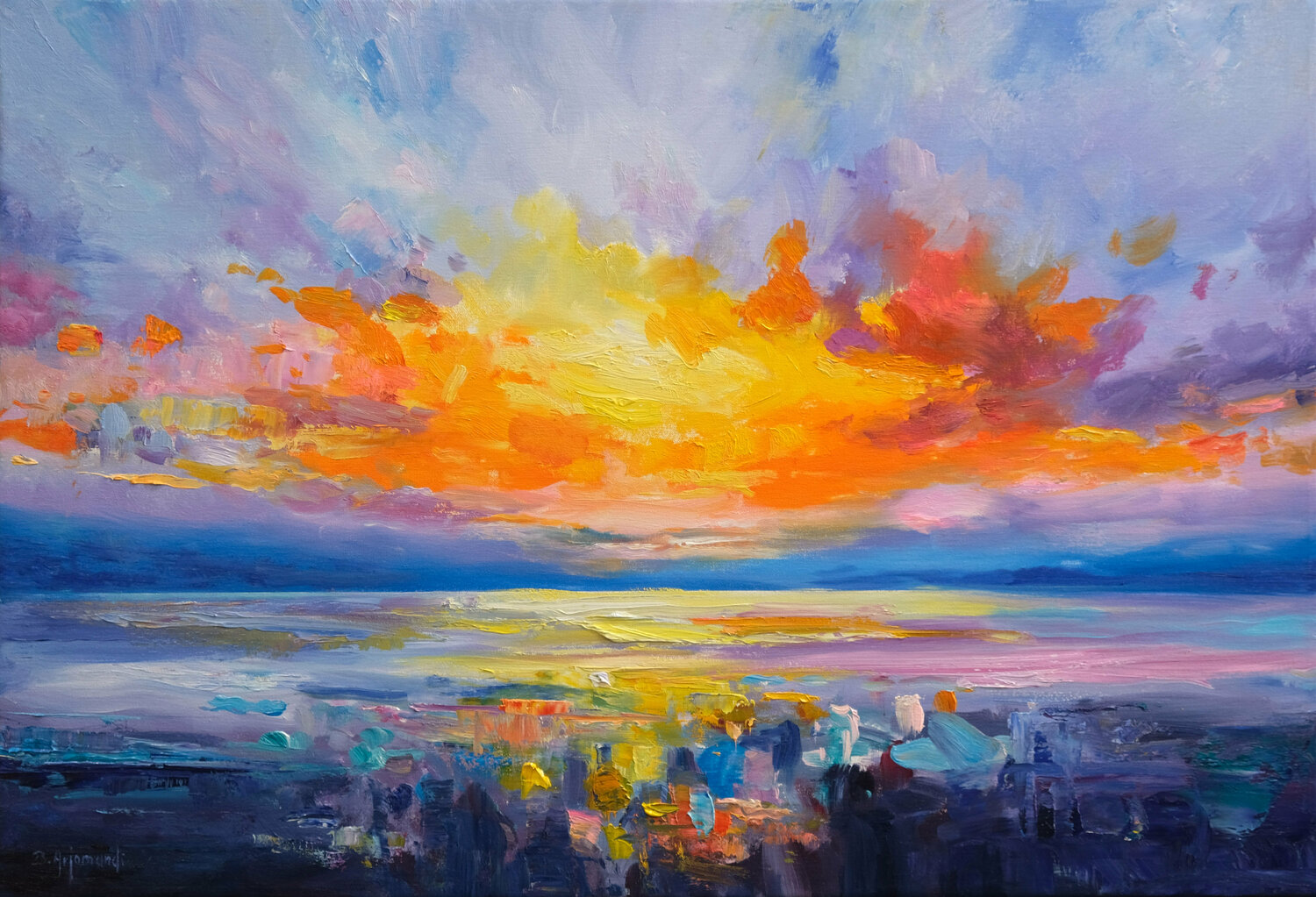 Bright Sunset Behshad Arjomandi