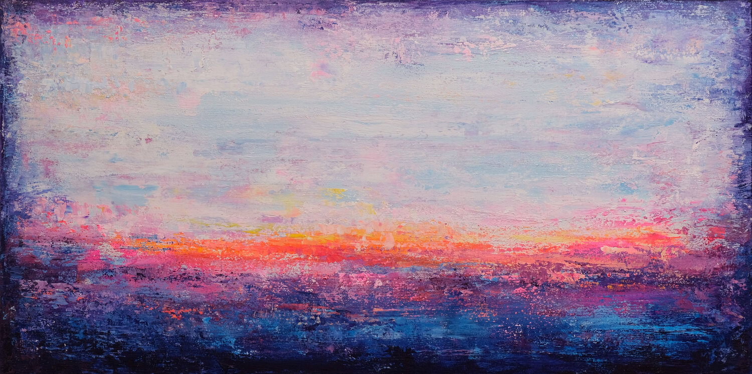 Abstract Sunset Landscape X Behshad Arjomandi