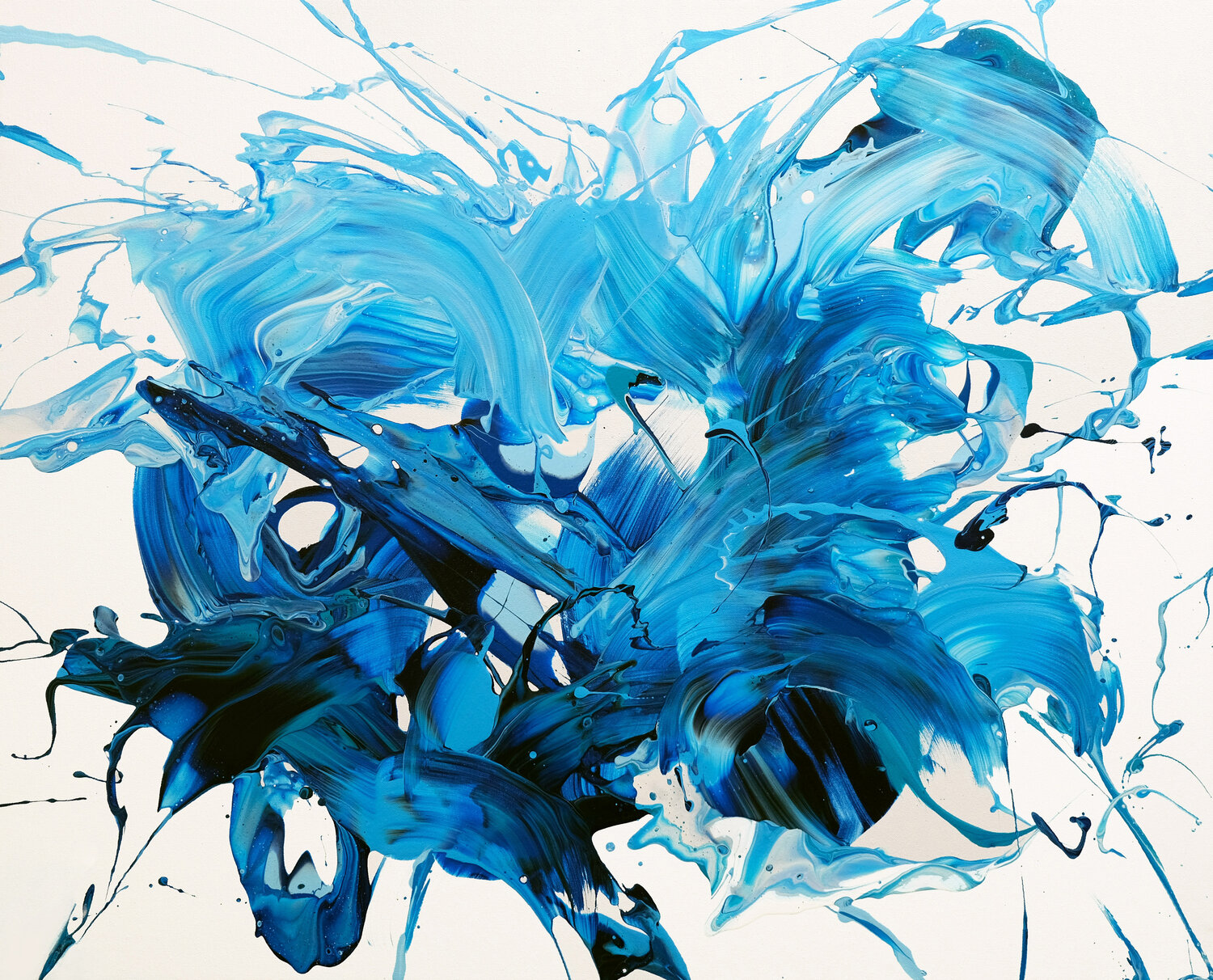 Blue Expressions III Behshad Arjomandi