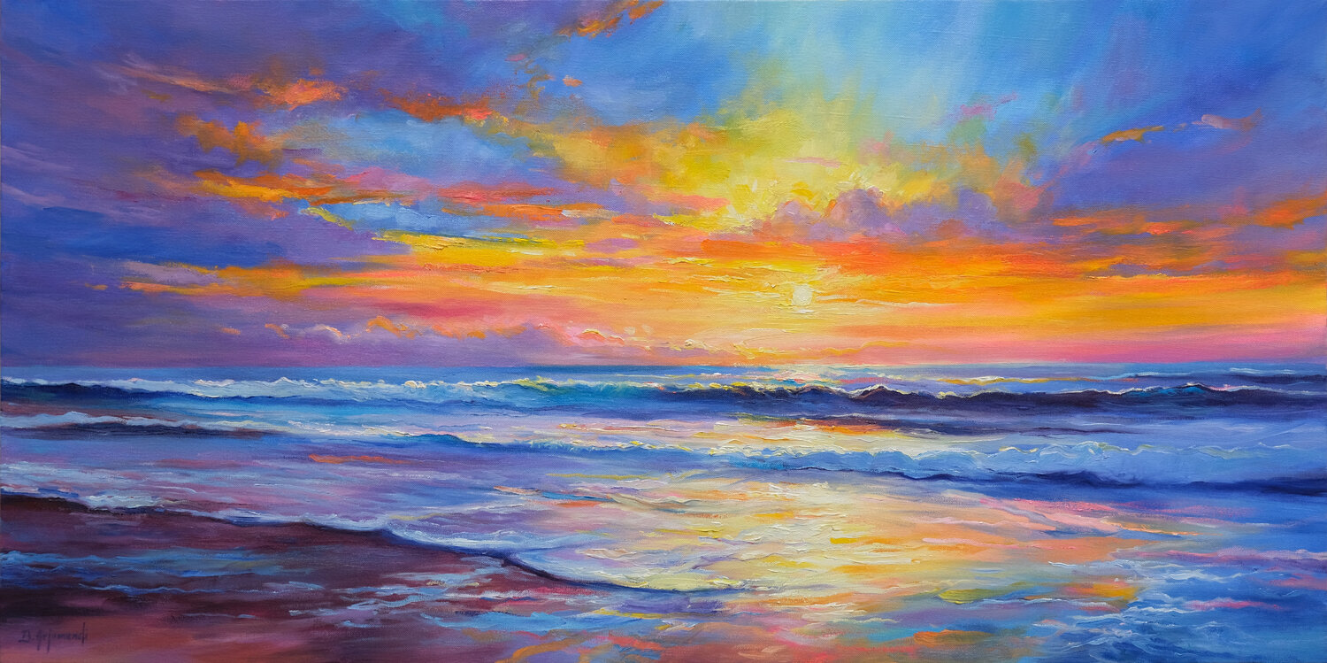 Sunset Seascape Behshad Arjomandi