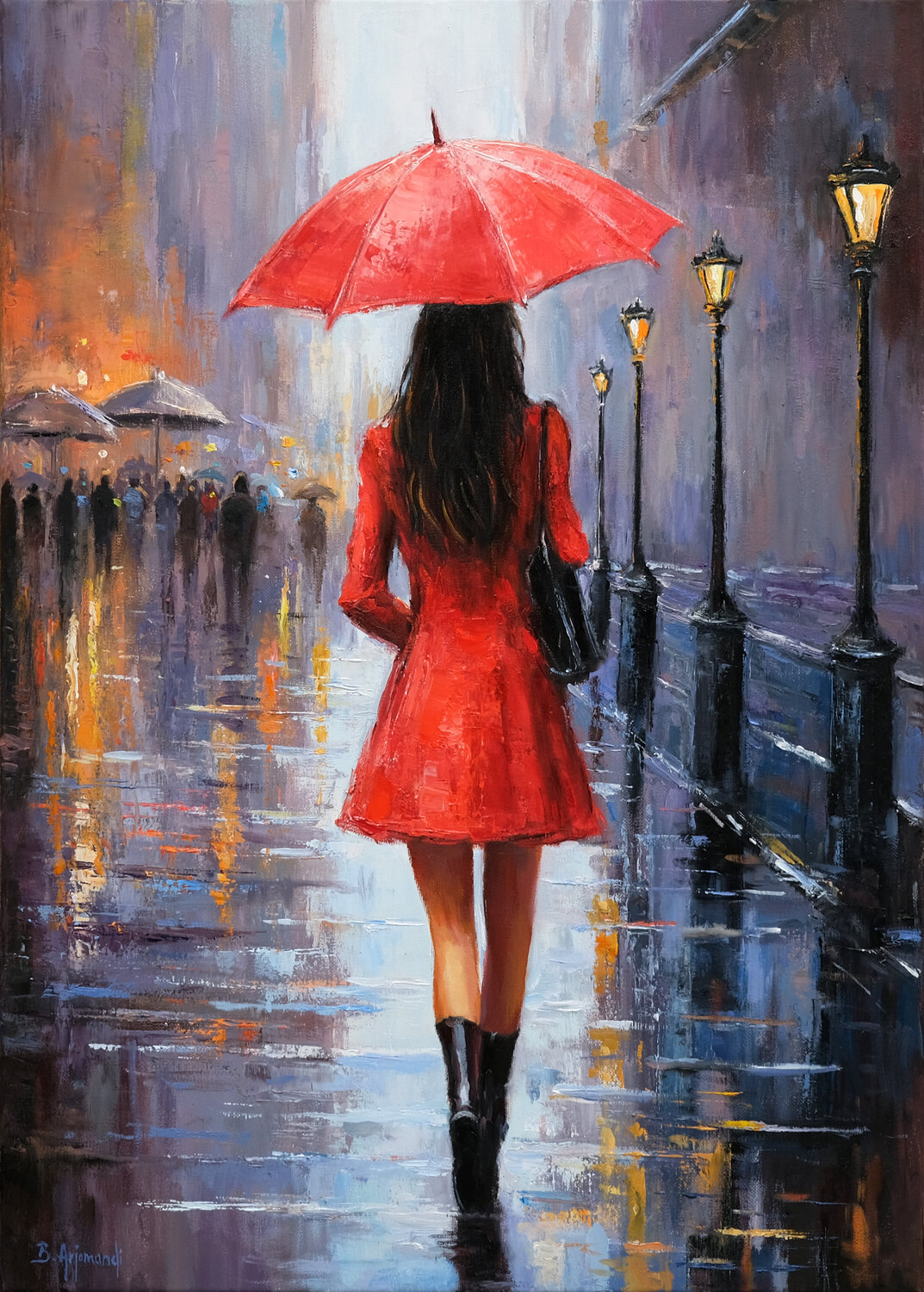 Walking in the Rain Behshad Arjomandi