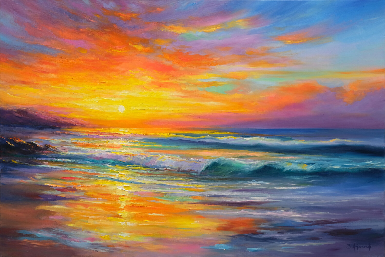 Magical Sunset Behshad Arjomandi