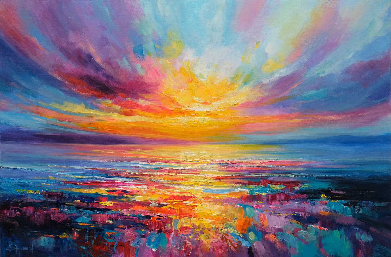 Sunset Dream Colors Behshad Arjomandi