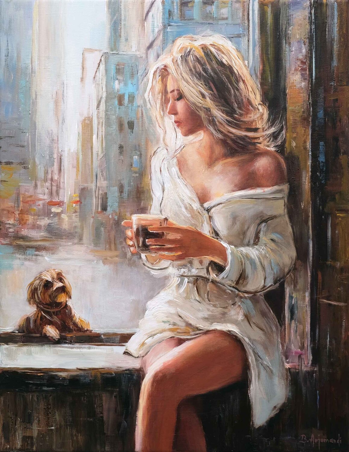 Morning Silence in the City Behshad Arjomandi