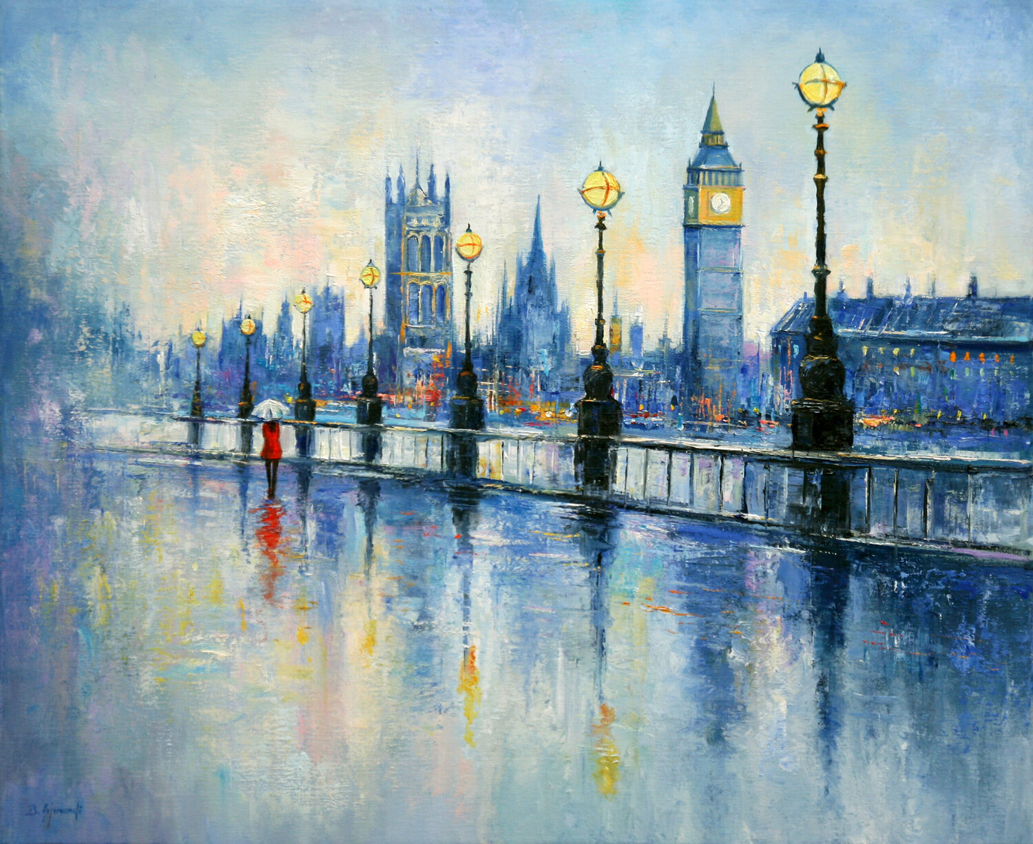 Rainy London Behshad Arjomandi