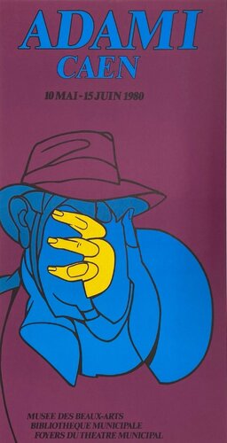 ○極美品 Valerio Adami 版画 真作保証 超大型ですが最良の状態です Valerio Adamiの作品をSINGULARTで販売中