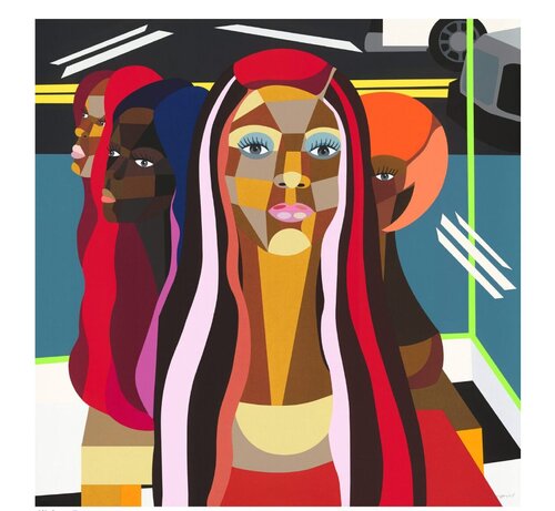 Where My Girls At? di Derrick Adams, Stampa in vendita su Singulart