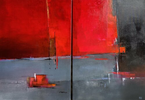 Two Comfortable Rooms de Menu, Pintura a la venta en Singulart