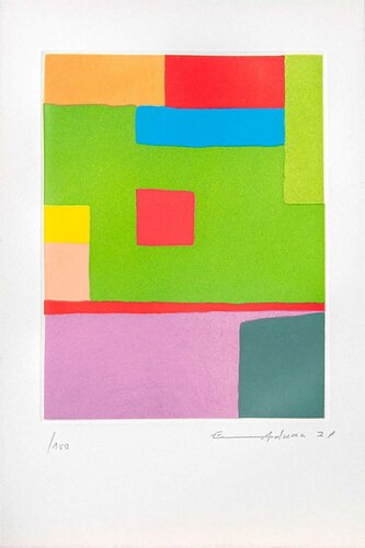 Fil du Temps by Etel Adnan, Print for Sale on Singulart