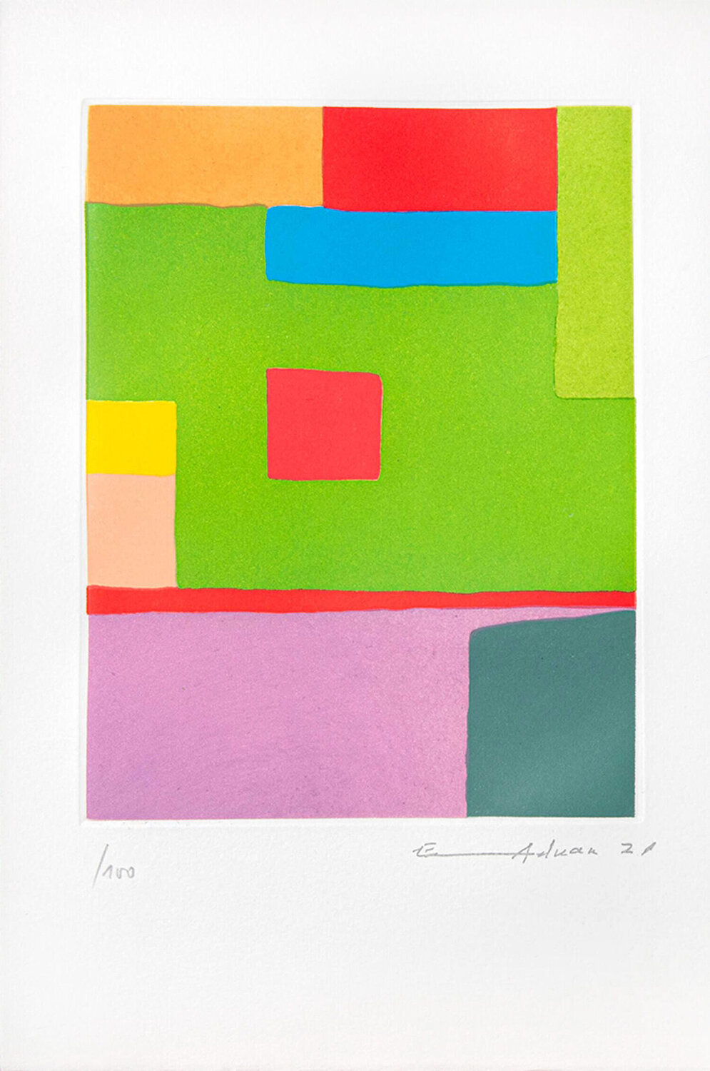 Fil du Temps Etel Adnan