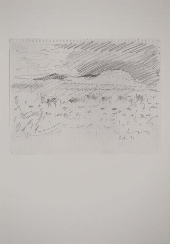 Paysage avec zèbres de Gilles Aillaud, Impresión a la venta en Singulart
