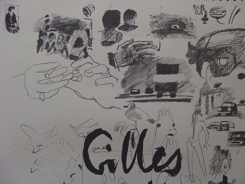 AFFICHE DE L'EXPOSITION À LA GALERIE CLAUDE LEVIN - 20 NOVEMBRE AU 20 DÉCEMBRE 1963. by Gilles Aillaud, Print for Sale on Singulart