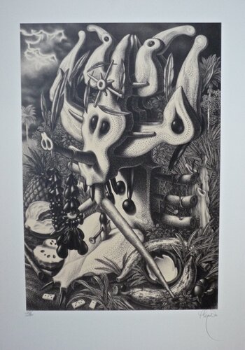 El Pasio de mi casa van Ramon Alejandro, Afdruk te koop op Singulart