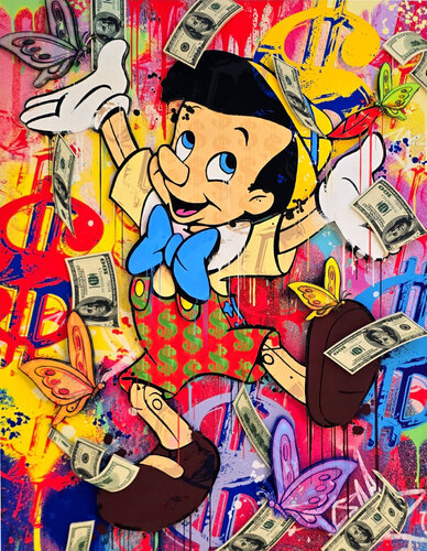 Pinocchio von Ben Allen, Druck kaufen auf Singulart