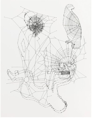 Selected Ghosts #21 di Carlos Amorales, Opera su carta in vendita su Singulart