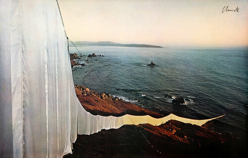 Running Fence, Sonoma and Marin Counties, California, Segment 1 by Christo and Jeanne-Claude, Print for Sale on Singulart