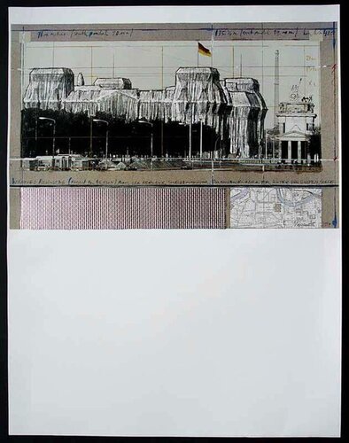 Wrapped Reichstag par Christo and Jeanne-Claude, Édition en vente sur Singulart