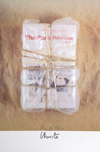 Wrapped Paris Review van Christo and Jeanne-Claude, Afdruk te koop op Singulart