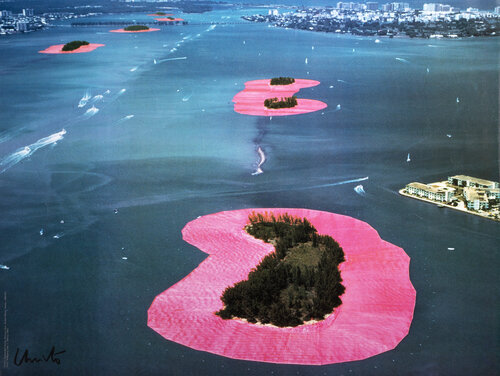 Surrounded Islands by Christo and Jeanne-Claude, Print for Sale on Singulart