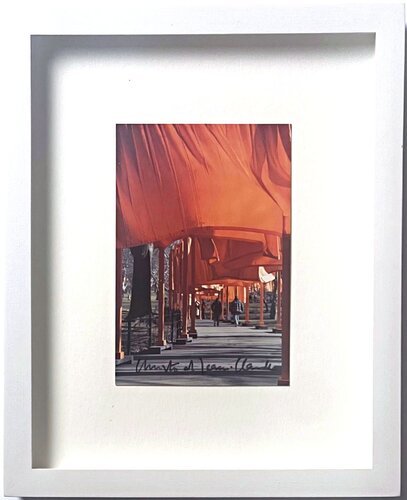 Art Card: The Gates (Hand signed by Christo and Jeanne-Claude), from the collection of Jeanne-Claude's former assistant by Christo and Jeanne-Claude, 版畫 for Sale on Singulart