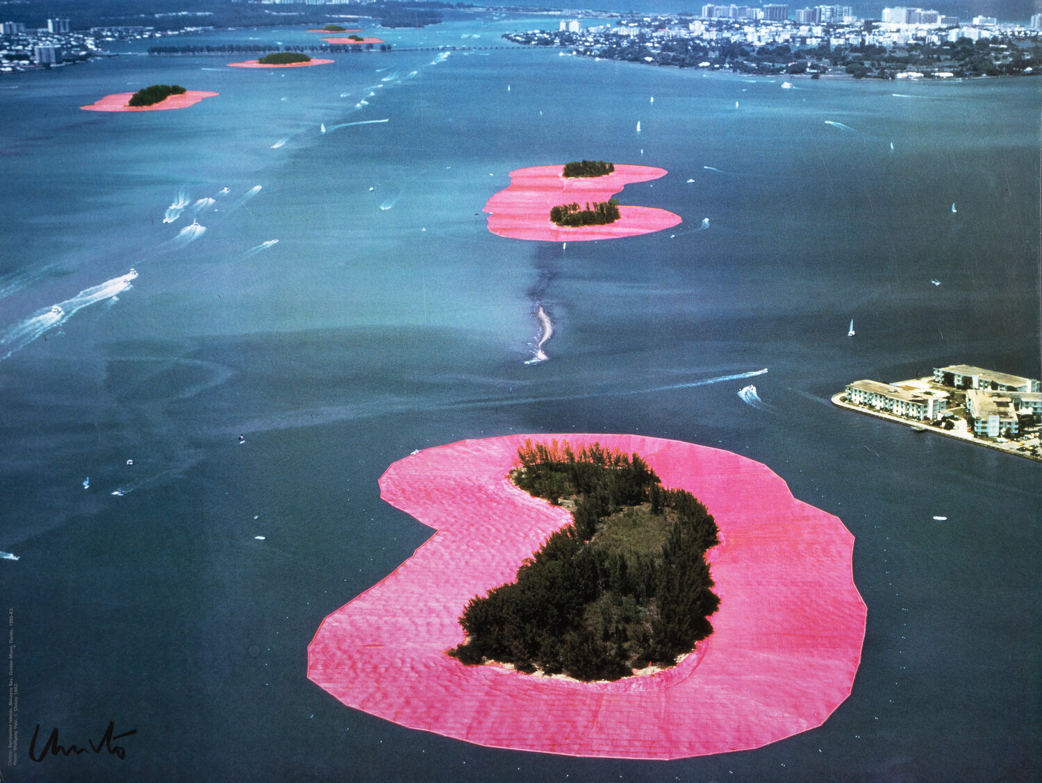Surrounded Islands Christo and Jeanne-Claude Édition à vendre