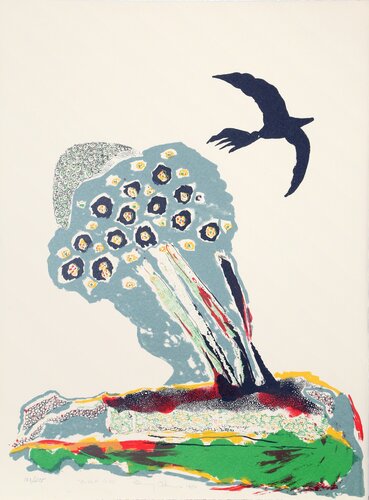 Black Bird di Benny Andrews, Stampa in vendita su Singulart