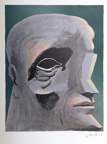 Stone Head by Horst Antes, Print for Sale on Singulart