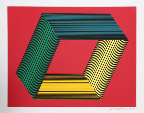 Red II by Richard Anuszkiewicz, Print for Sale on Singulart