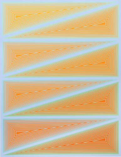 Inward Eye 10 von Richard Anuszkiewicz, Druck kaufen auf Singulart