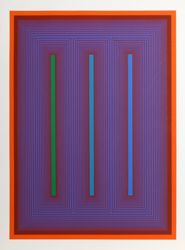 Sequential IX from the Sequential Portfolio par Richard Anuszkiewicz, Édition en vente sur Singulart