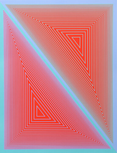 Inward Eye #3 by Richard Anuszkiewicz, 인쇄 for Sale on Singulart