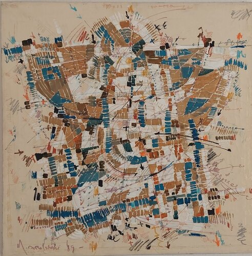 Untitled van Massoud Arabshahi, Schilderij te koop op Singulart