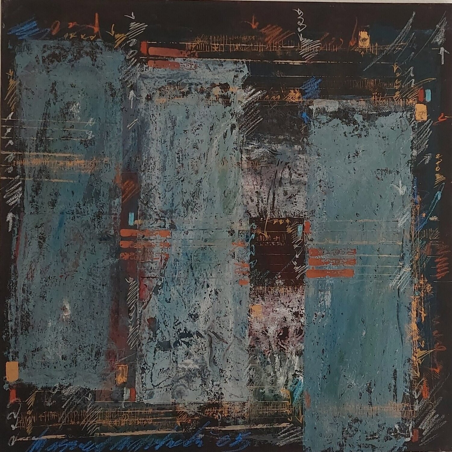 Untitled Massoud Arabshahi Dipinto originale in vendita