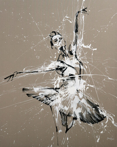 Ballerina No. 14, Series VIII van Mario Henrique, Schilderij te koop op Singulart