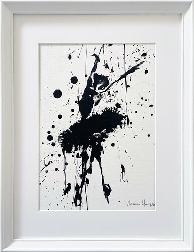 Spontaneous Ballerina No. 3, Series XVIII van Mario Henrique, Werk op papier te koop op Singulart