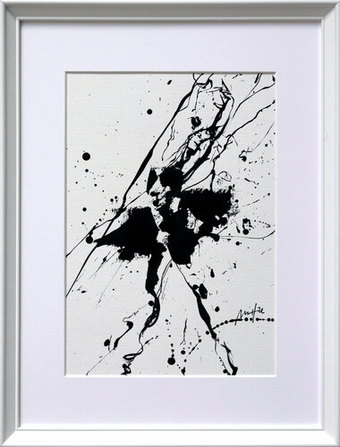 Spontaneous Ballerina No. 1, Series XIX van Mario Henrique, Werk op papier te koop op Singulart
